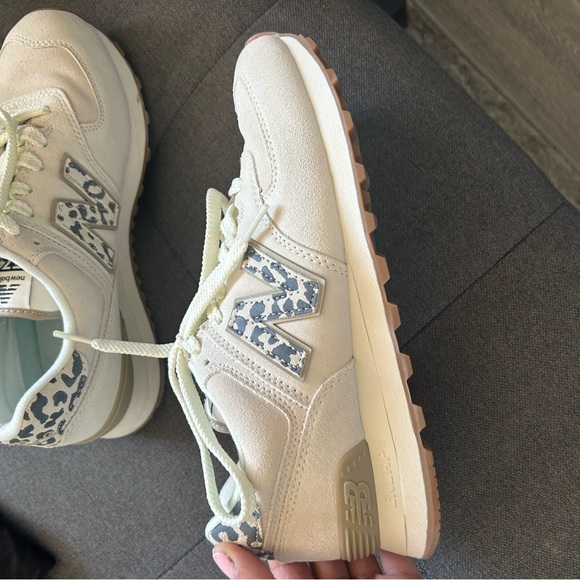 New Balance Shoes - New balance 574 suede cheetah running shoes